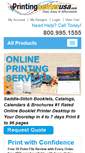 Mobile Screenshot of printingcenterusa.com